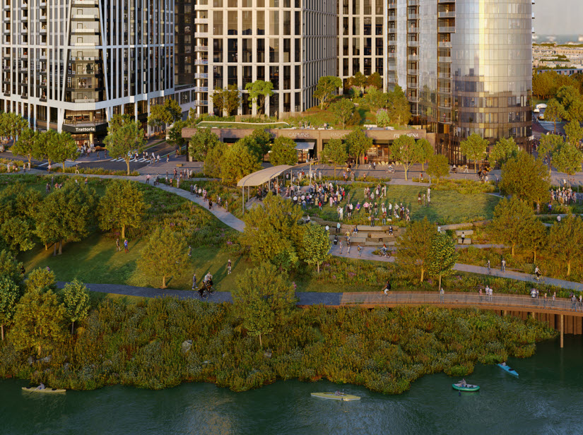 Rendering of the Old Town North Small Area Plan