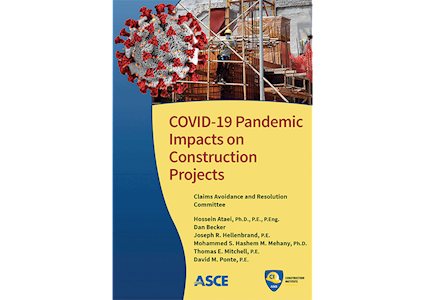 book cover for COVID-19 Pandemic Impacts on Construction